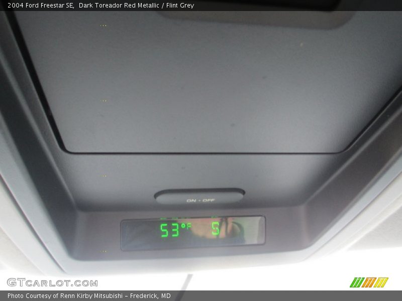 Dark Toreador Red Metallic / Flint Grey 2004 Ford Freestar SE