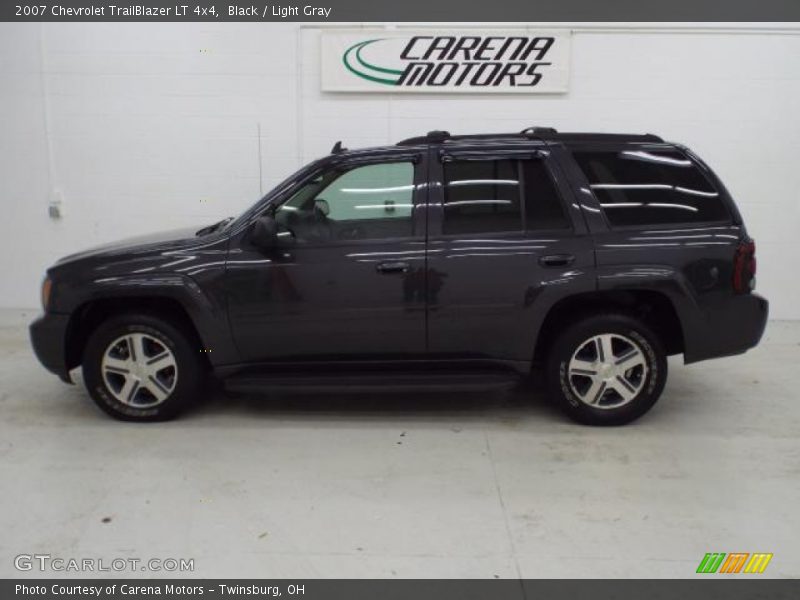 Black / Light Gray 2007 Chevrolet TrailBlazer LT 4x4