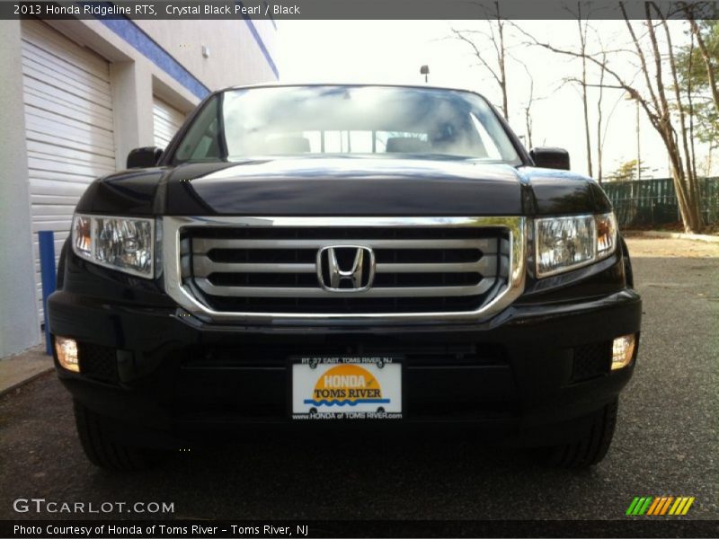 Crystal Black Pearl / Black 2013 Honda Ridgeline RTS
