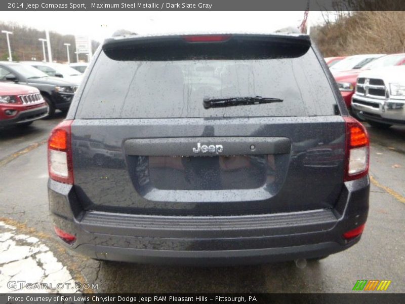 Maximum Steel Metallic / Dark Slate Gray 2014 Jeep Compass Sport
