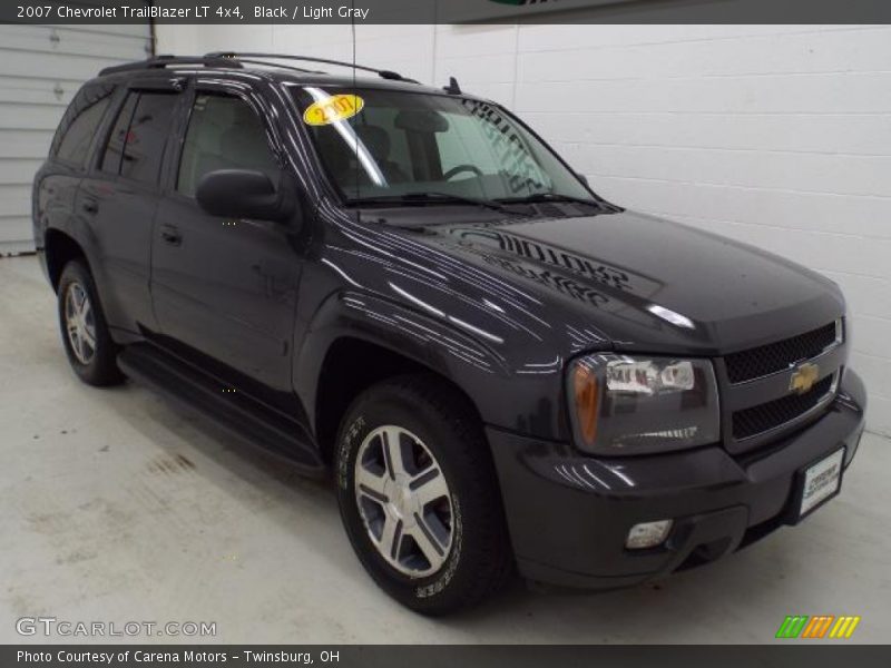 Black / Light Gray 2007 Chevrolet TrailBlazer LT 4x4