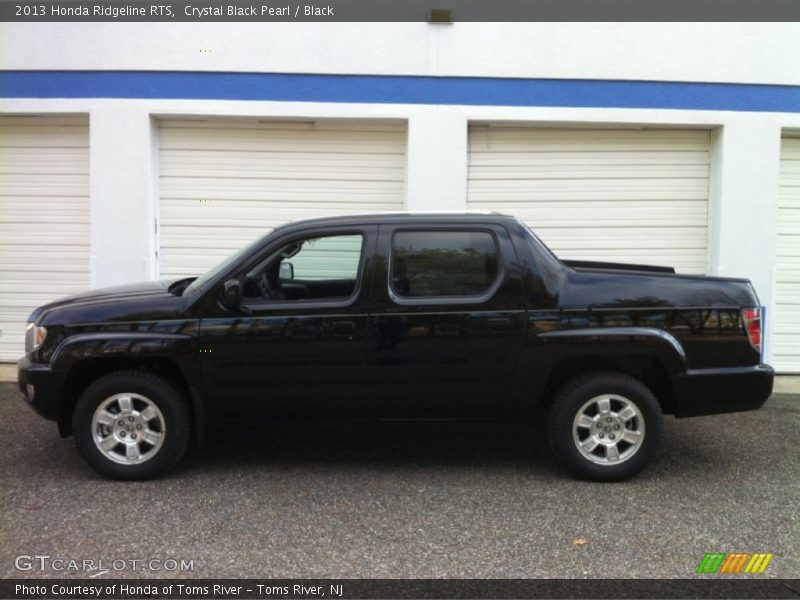 Crystal Black Pearl / Black 2013 Honda Ridgeline RTS