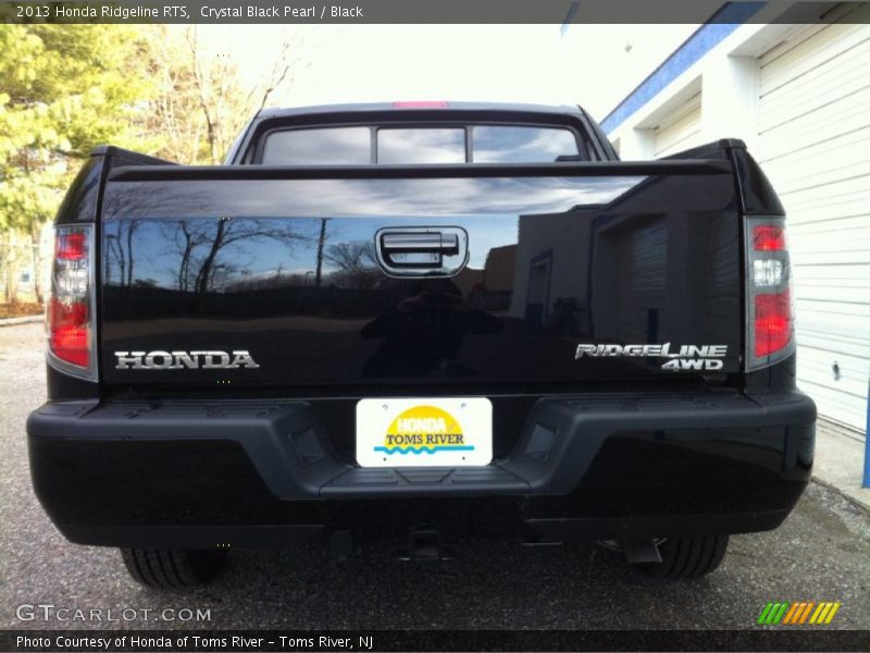 Crystal Black Pearl / Black 2013 Honda Ridgeline RTS