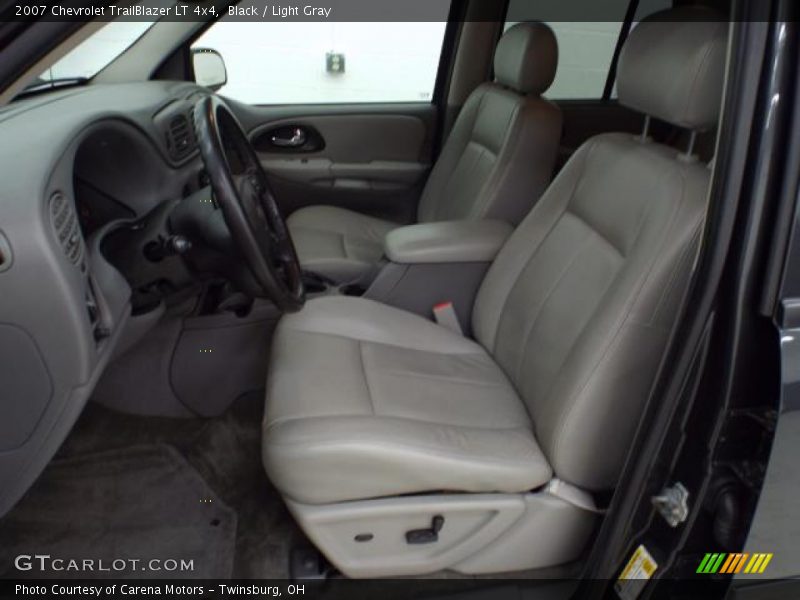 Black / Light Gray 2007 Chevrolet TrailBlazer LT 4x4