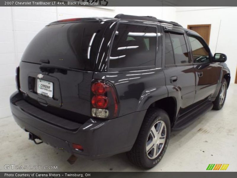 Black / Light Gray 2007 Chevrolet TrailBlazer LT 4x4
