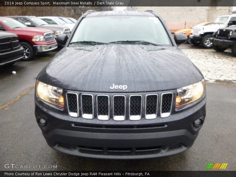 Maximum Steel Metallic / Dark Slate Gray 2014 Jeep Compass Sport