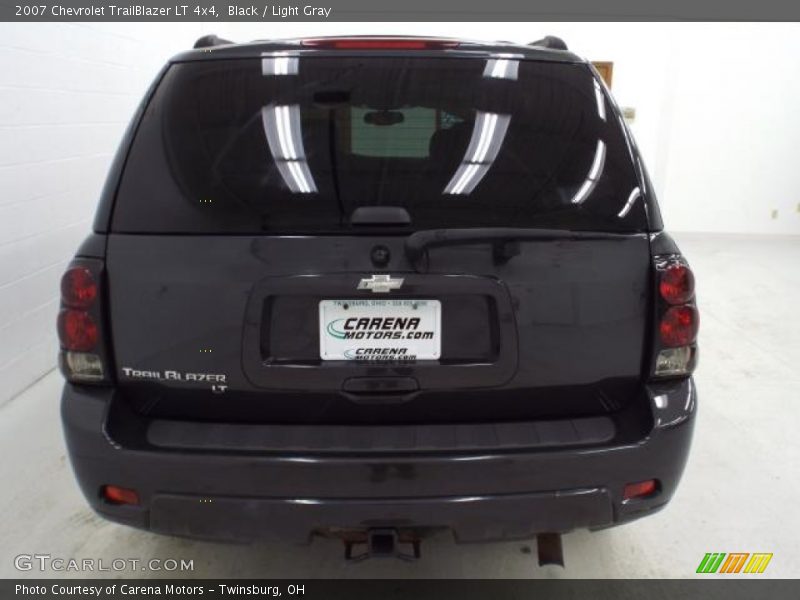 Black / Light Gray 2007 Chevrolet TrailBlazer LT 4x4