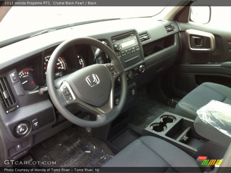 Crystal Black Pearl / Black 2013 Honda Ridgeline RTS