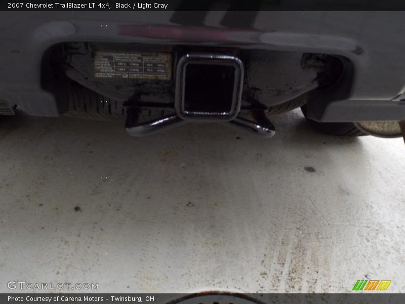 Black / Light Gray 2007 Chevrolet TrailBlazer LT 4x4