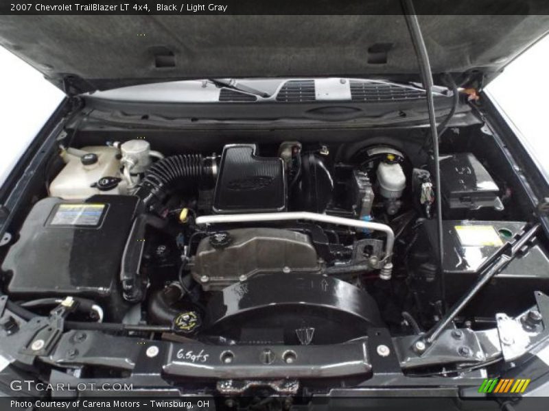 Black / Light Gray 2007 Chevrolet TrailBlazer LT 4x4