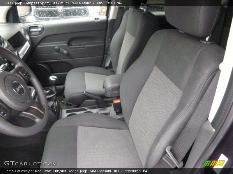 Maximum Steel Metallic / Dark Slate Gray 2014 Jeep Compass Sport