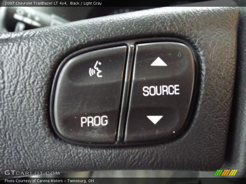 Black / Light Gray 2007 Chevrolet TrailBlazer LT 4x4