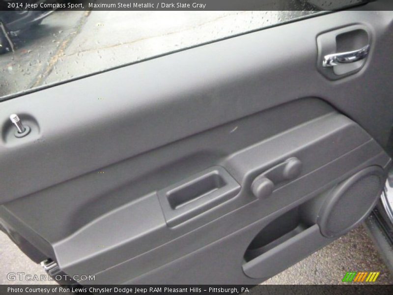 Maximum Steel Metallic / Dark Slate Gray 2014 Jeep Compass Sport