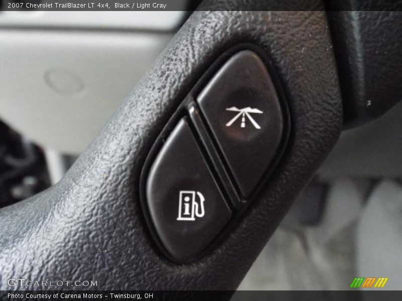 Black / Light Gray 2007 Chevrolet TrailBlazer LT 4x4