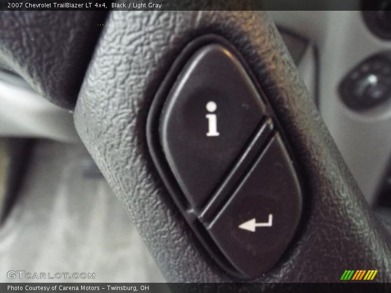Black / Light Gray 2007 Chevrolet TrailBlazer LT 4x4