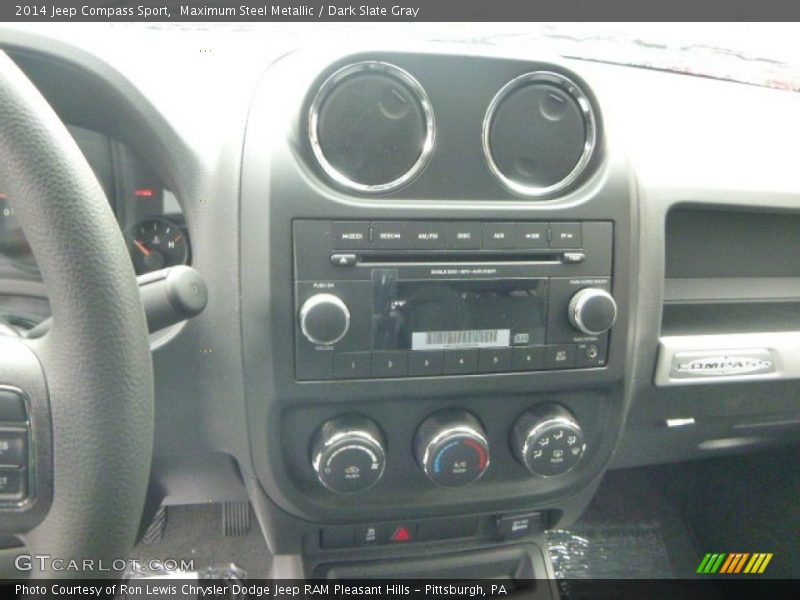 Maximum Steel Metallic / Dark Slate Gray 2014 Jeep Compass Sport