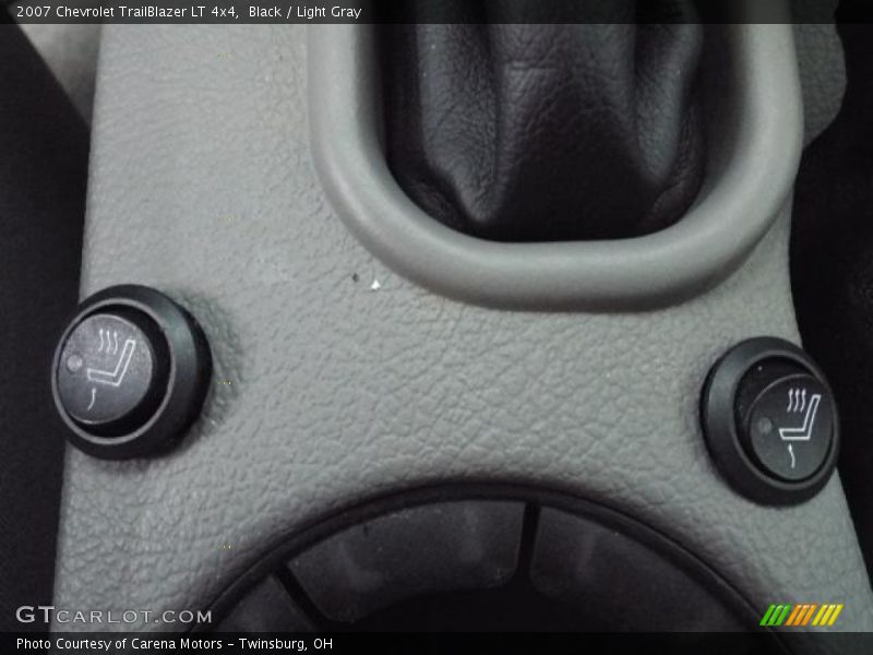 Black / Light Gray 2007 Chevrolet TrailBlazer LT 4x4