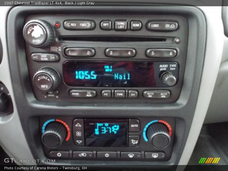Black / Light Gray 2007 Chevrolet TrailBlazer LT 4x4