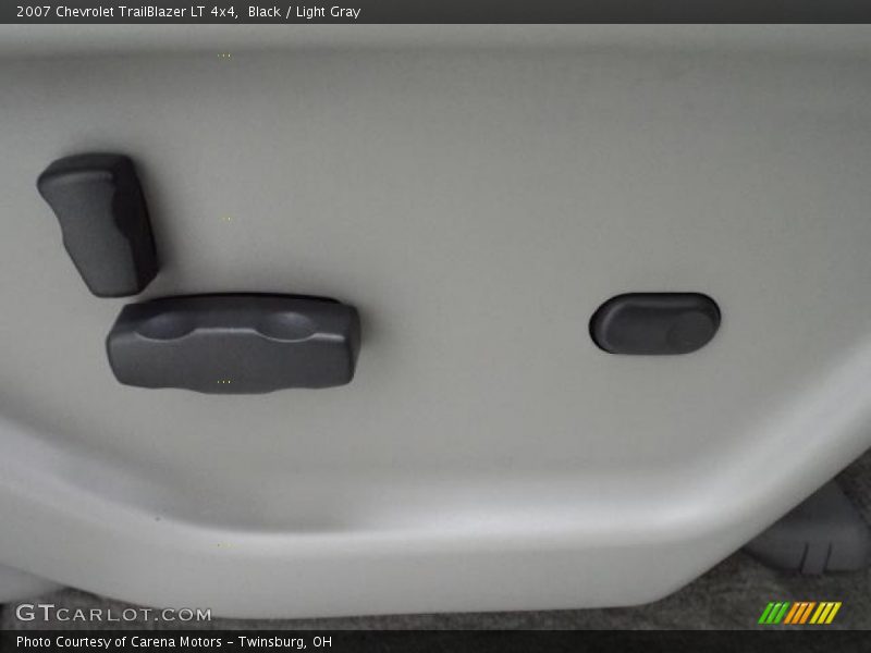Black / Light Gray 2007 Chevrolet TrailBlazer LT 4x4