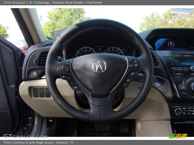 Polished Metal Metallic / Parchment 2014 Acura ILX 2.0L Technology