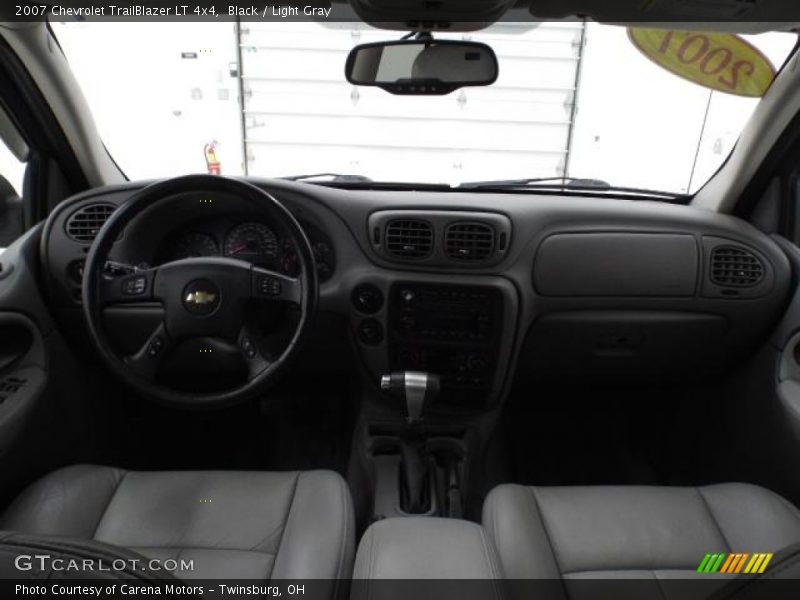 Black / Light Gray 2007 Chevrolet TrailBlazer LT 4x4