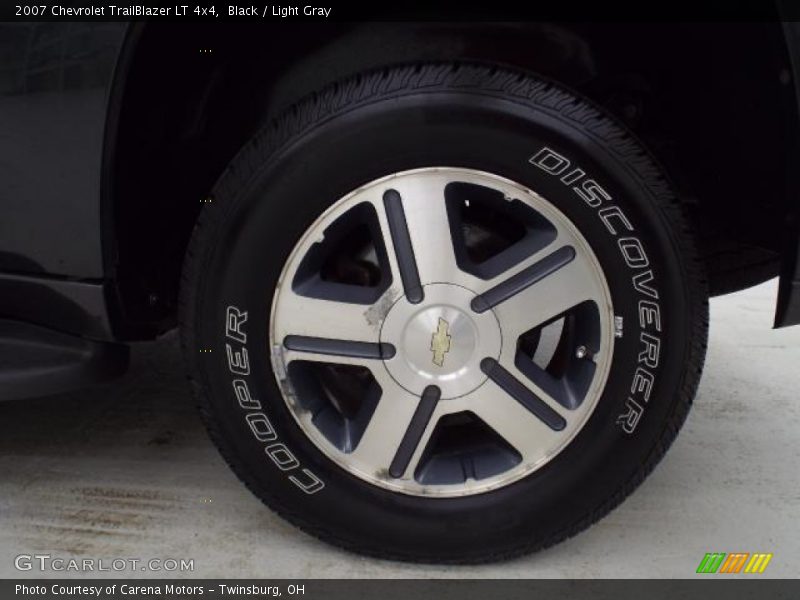 Black / Light Gray 2007 Chevrolet TrailBlazer LT 4x4