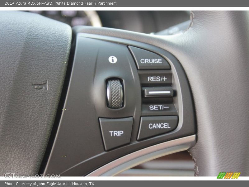 White Diamond Pearl / Parchment 2014 Acura MDX SH-AWD