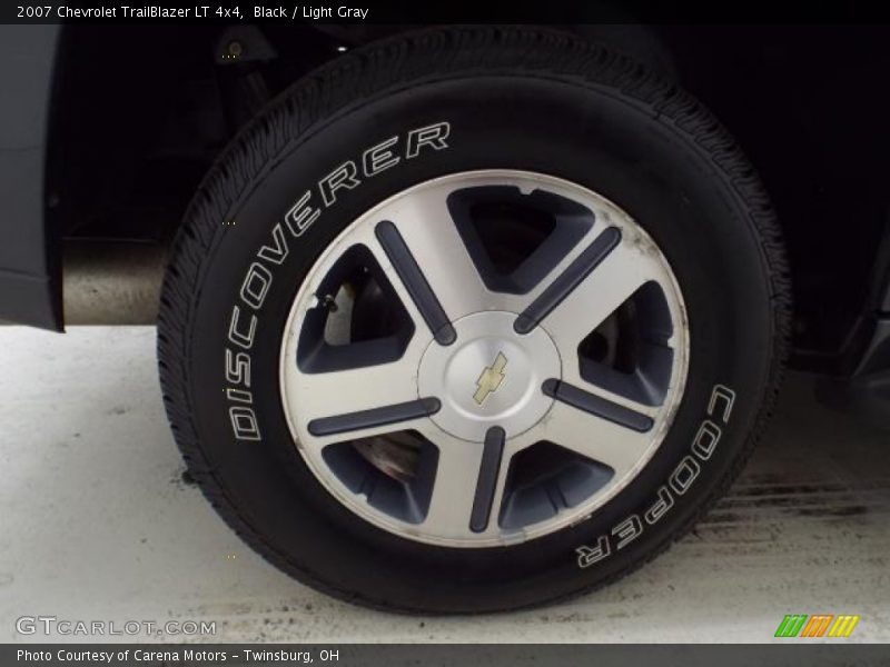 Black / Light Gray 2007 Chevrolet TrailBlazer LT 4x4