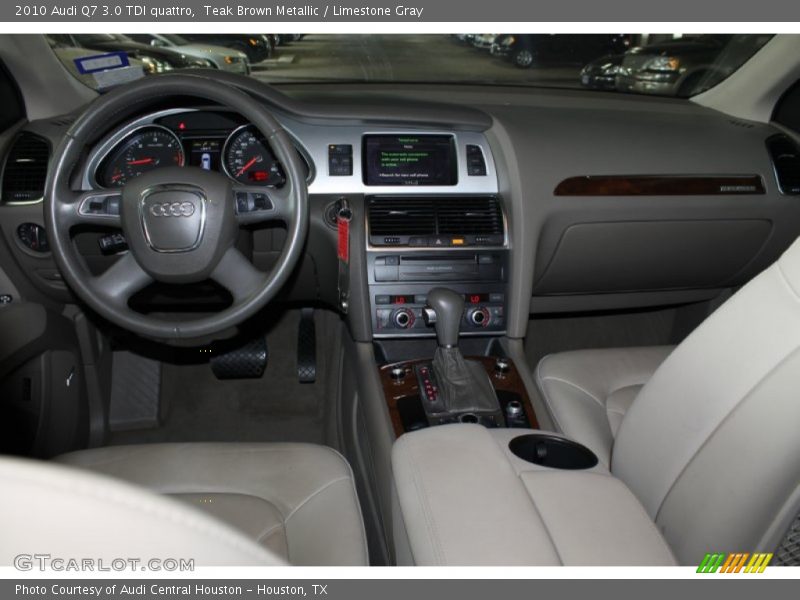 Teak Brown Metallic / Limestone Gray 2010 Audi Q7 3.0 TDI quattro