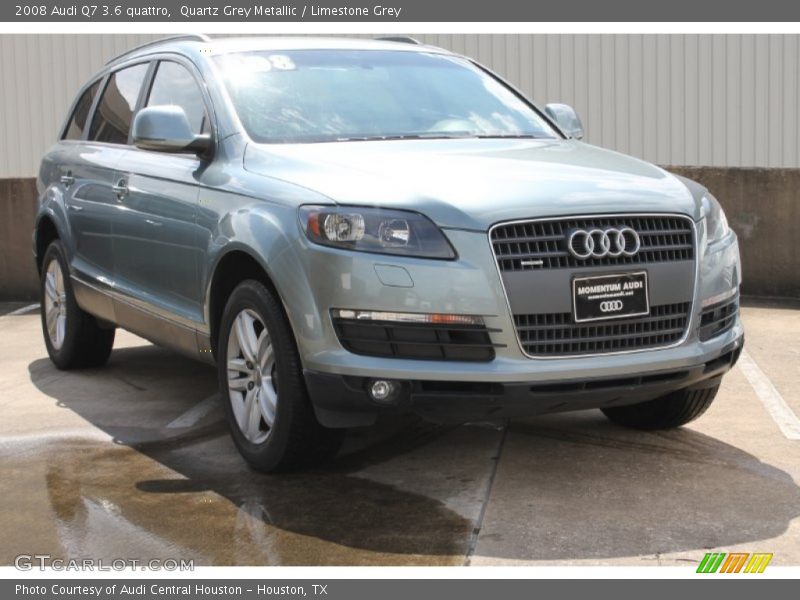 Quartz Grey Metallic / Limestone Grey 2008 Audi Q7 3.6 quattro
