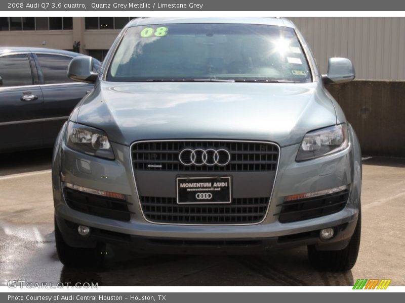 Quartz Grey Metallic / Limestone Grey 2008 Audi Q7 3.6 quattro