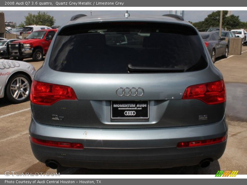 Quartz Grey Metallic / Limestone Grey 2008 Audi Q7 3.6 quattro