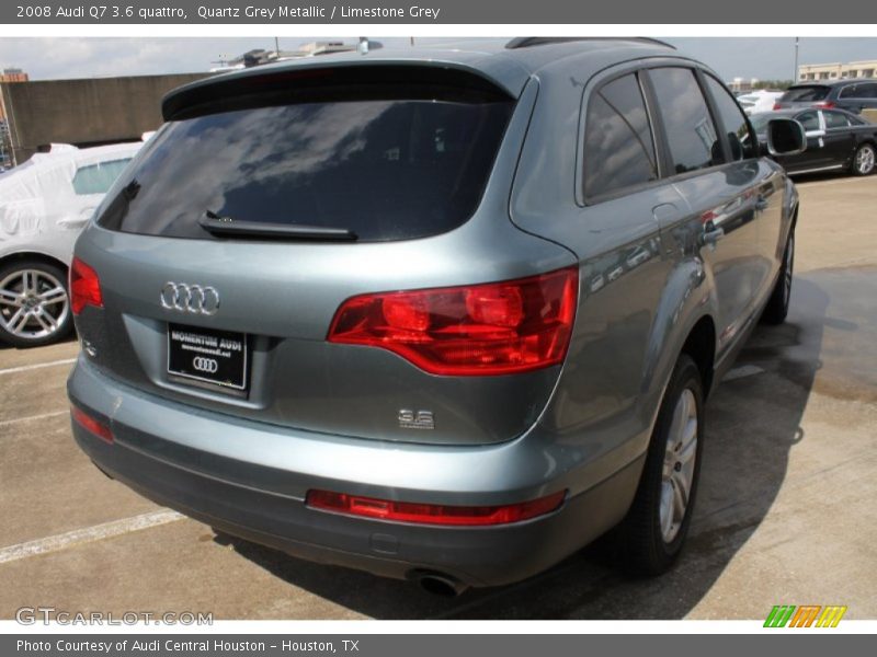 Quartz Grey Metallic / Limestone Grey 2008 Audi Q7 3.6 quattro