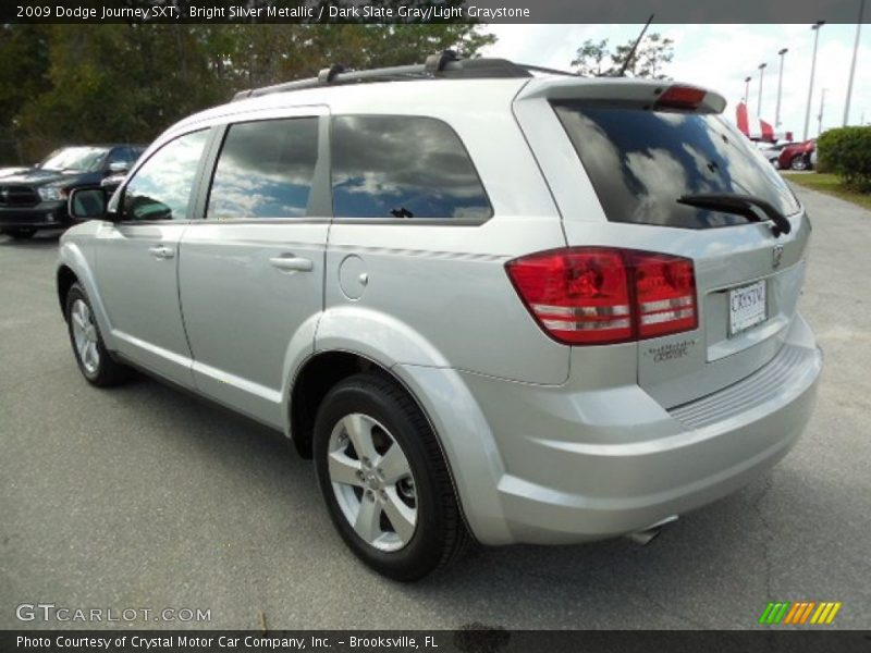 Bright Silver Metallic / Dark Slate Gray/Light Graystone 2009 Dodge Journey SXT