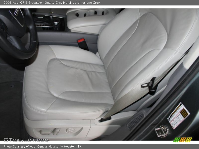 Quartz Grey Metallic / Limestone Grey 2008 Audi Q7 3.6 quattro