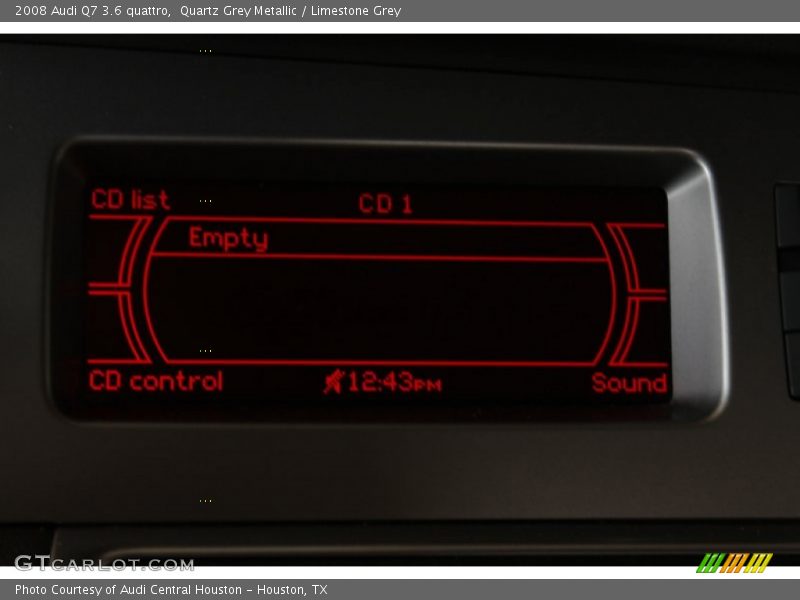 Quartz Grey Metallic / Limestone Grey 2008 Audi Q7 3.6 quattro