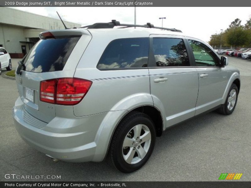 Bright Silver Metallic / Dark Slate Gray/Light Graystone 2009 Dodge Journey SXT