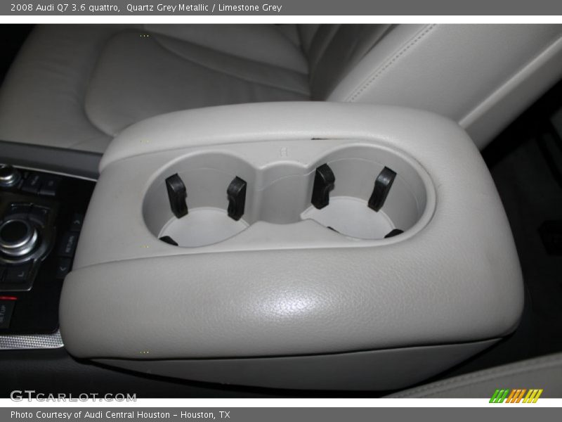 Quartz Grey Metallic / Limestone Grey 2008 Audi Q7 3.6 quattro