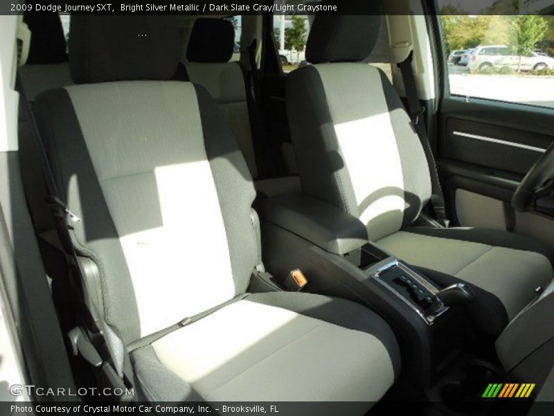 Bright Silver Metallic / Dark Slate Gray/Light Graystone 2009 Dodge Journey SXT