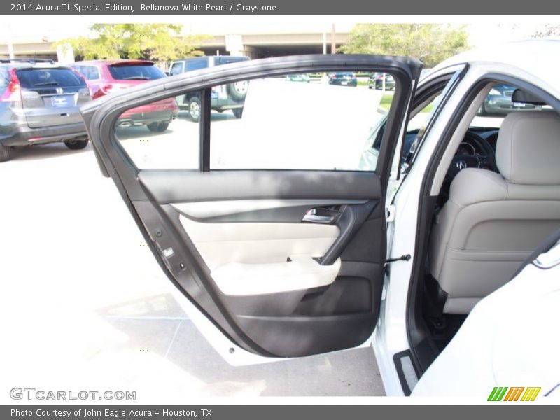 Bellanova White Pearl / Graystone 2014 Acura TL Special Edition