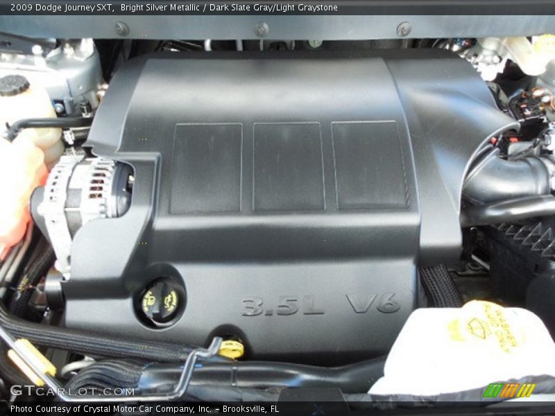 Bright Silver Metallic / Dark Slate Gray/Light Graystone 2009 Dodge Journey SXT