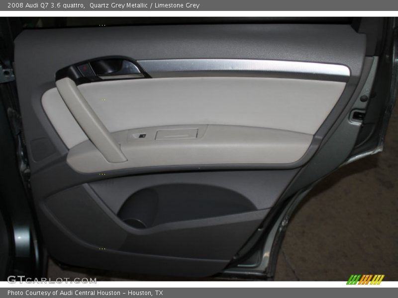 Quartz Grey Metallic / Limestone Grey 2008 Audi Q7 3.6 quattro