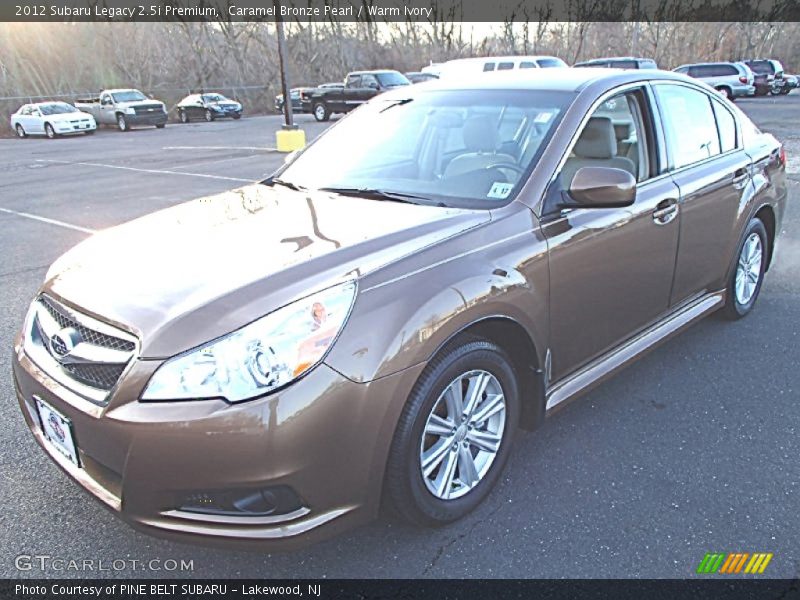 Caramel Bronze Pearl / Warm Ivory 2012 Subaru Legacy 2.5i Premium