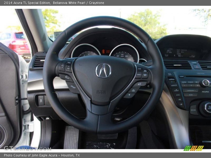Bellanova White Pearl / Graystone 2014 Acura TL Special Edition