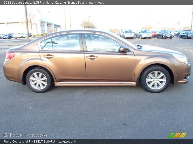 Caramel Bronze Pearl / Warm Ivory 2012 Subaru Legacy 2.5i Premium