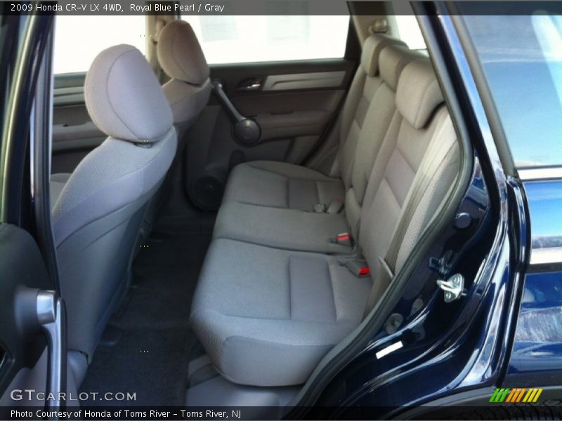 Royal Blue Pearl / Gray 2009 Honda CR-V LX 4WD