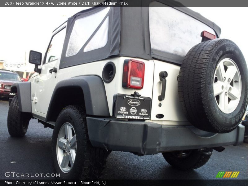Stone White / Dark Khaki/Medium Khaki 2007 Jeep Wrangler X 4x4