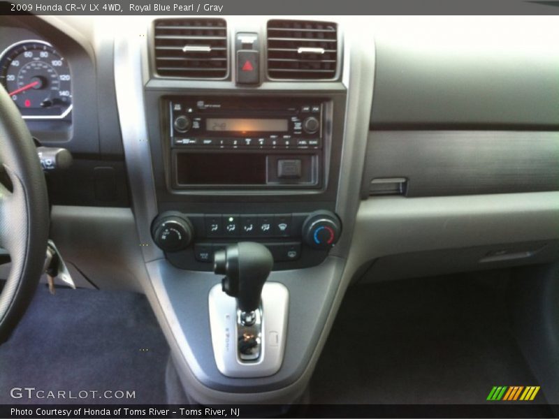 Royal Blue Pearl / Gray 2009 Honda CR-V LX 4WD