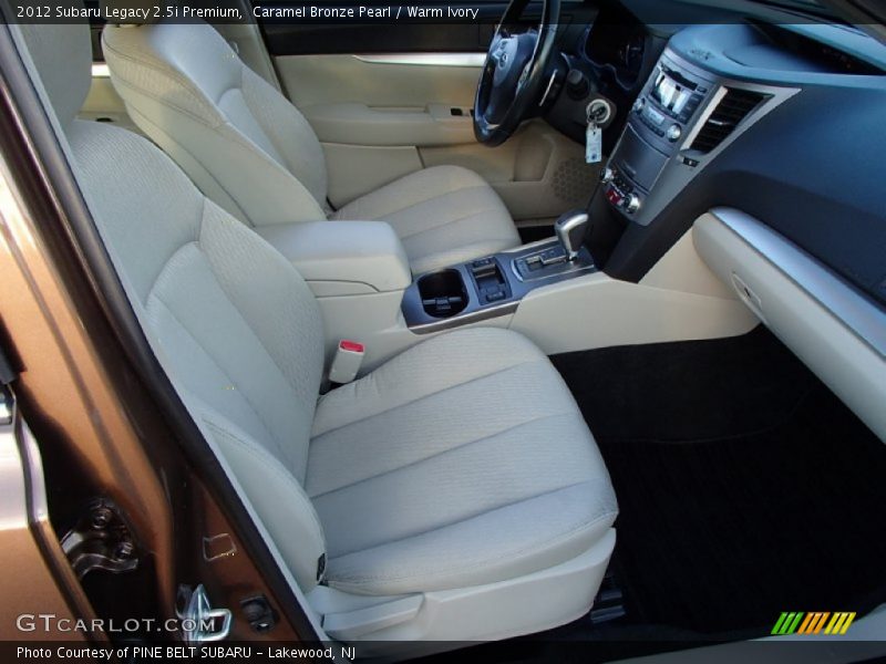 Caramel Bronze Pearl / Warm Ivory 2012 Subaru Legacy 2.5i Premium