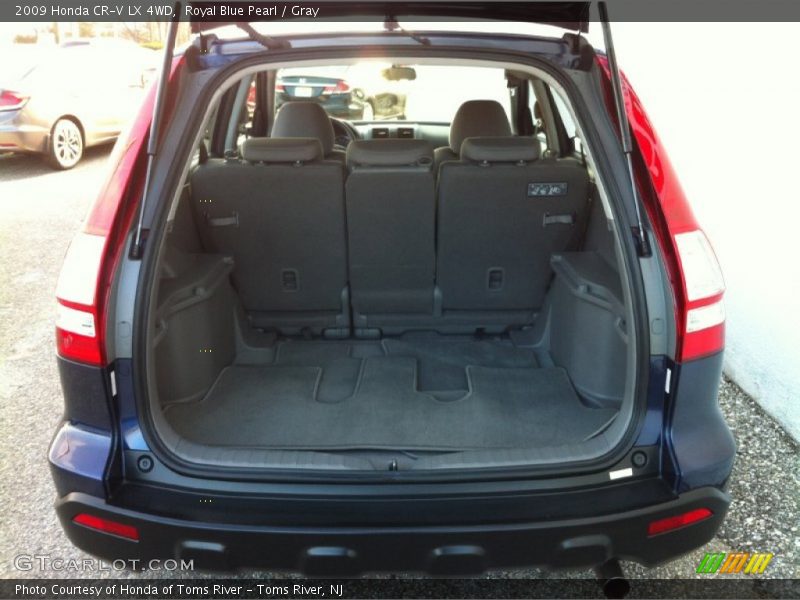 Royal Blue Pearl / Gray 2009 Honda CR-V LX 4WD